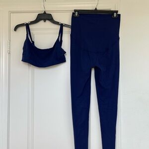 Navy Blue Activewear Set